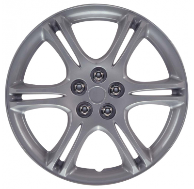 Juego De Tapacubos Wyoming 15-Pulgadas Silver Autostyle