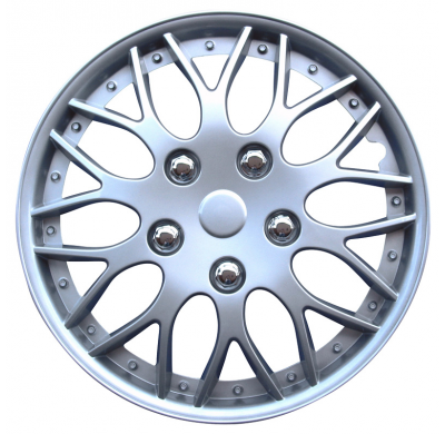 Juego De Tapacubos Missouri 14-Pulgadas Silver Autostyle