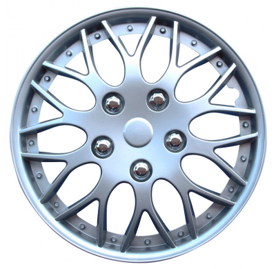 Juego De Tapacubos Missouri 16-Pulgadas Silver Autostyle