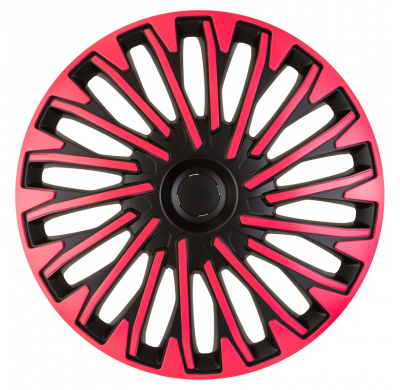 Juego De Tapacubos Soho 15 Pulgadas Negro/Rosa