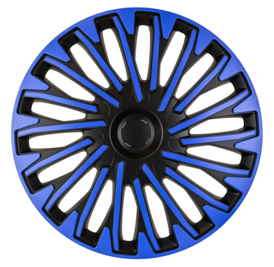 Juego De Tapacubos Soho 16 Pulgadas Negro/Azul