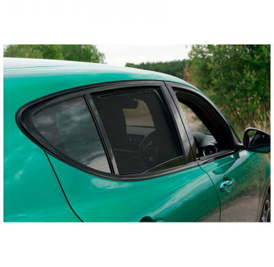 Juego de cortinillas para coche (puertas laterales traseras) compatibles con Alfa Romeo Tonale 2022- (2 piezas)