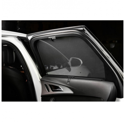 Set cortinillas Car Shades (puertas laterales traseras) adecuado para Audi Q4 (F4B) E-Tron 2021- excl. Sportback (2 piezas) CAR