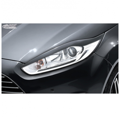 Pestañas Para Faros Ford Fiesta Vii Facelift 2012-2017 (Abs)