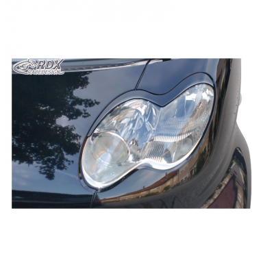 Pestañas Para Faros Smart C450 Facelift 2003-2007 (Abs)
