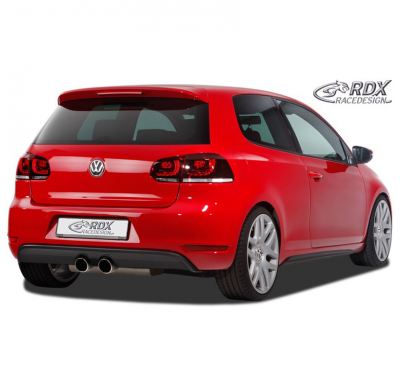 Faldón de parachoques trasero (Difusor) apto para Volkswagen Golf VI GTI/ GTD 2007-2013 (GFK)