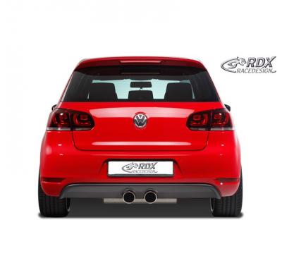 Faldón de parachoques trasero (Difusor) apto para Volkswagen Golf VI GTI/ GTD 2007-2013 (GFK)