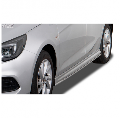 Faldones laterales adecuados para Opel Astra K HB 2015-2021 'Edition' (ABS)