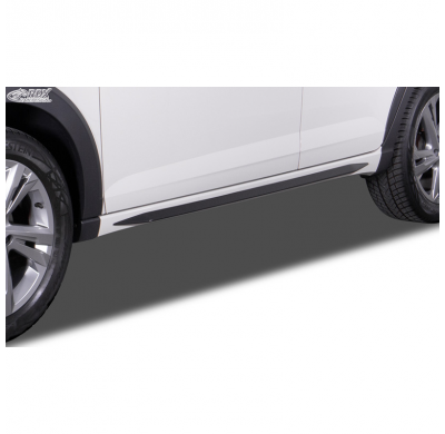 Faldones laterales RDX Racedesign compatibles con Volkswagen Taigo (CS1) 2021 - 'Slim' (ABS)
