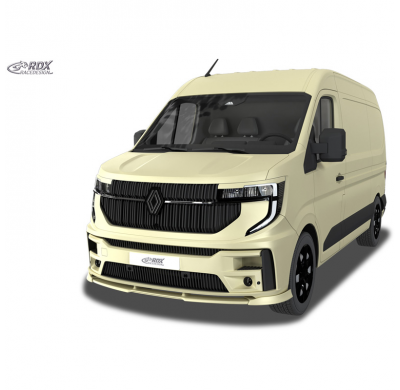Spoiler delantero RDX Racedesign Vario-X compatible con Renault Master IV / Nissan Interstar 2024- (PU)