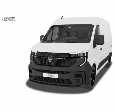 Spoiler delantero RDX Racedesign Vario-X compatible con Renault Master IV / Nissan Interstar 2024- (PU)