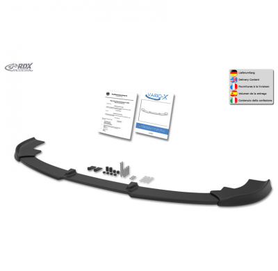 Spoiler delantero RDX Racedesign Vario-X compatible con Renault Master IV / Nissan Interstar 2024- (PU)