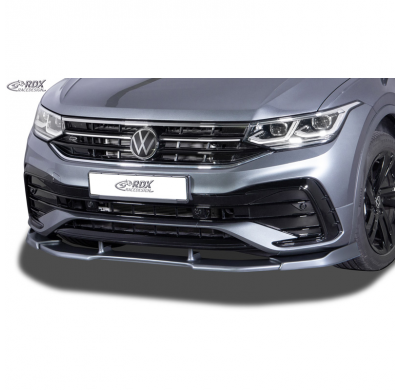 Alerón delantero RDX Racedesign Vario-X compatible con Volkswagen Tiguan (AD1) Facelift R-Line 2020-2024 (PU)
