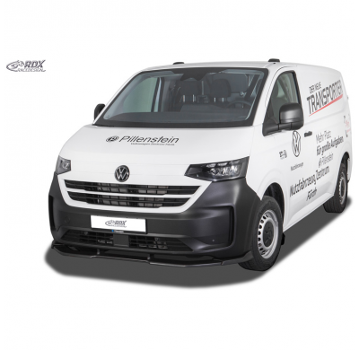 Spoiler delantero RDX Racedesign Vario-X compatible con Volkswagen Transporter T7 2024- (PU)