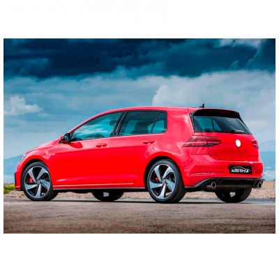 Autostyle Faldones Laterales Para El Volkswagen Golf Vii Facelift 2017- 'Gti-Look' (Pp)