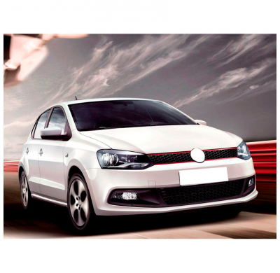 Kit De Carrocería Completo Para Volkswagen Polo 6r 2009-2014 'Gti-Look' Incl. Parrillas Y Faros Antiniebla (Pp)