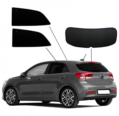 Juego de cortinillas SunClip valido para Kia Rio IV (YB) 2017-2023