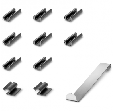 Juego de cortinillas Sunclip adecuado para Renault Clio V (BF) HB 5 puertas 2019-