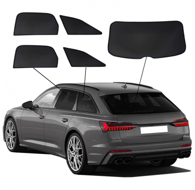 Juego de cortinillas Sunclip apto para Audi A6 (C8) Avant 2018-2025
