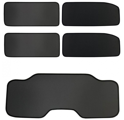 Juego de cortinillas Sunclips adecuados para Citroën Spacetourer XL 2016- y Fiat Ulysse 2022- y Opel Zafira Life L2 2019- y Peug