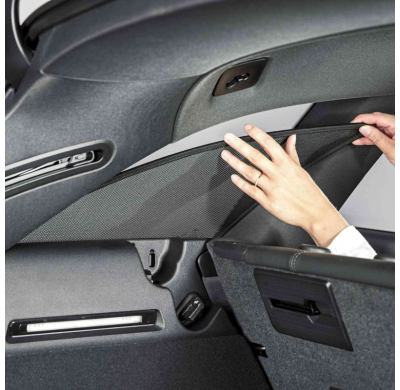 Juego de cortinillas Sunclips adecuados para Citroën Spacetourer XL 2016- y Fiat Ulysse 2022- y Opel Zafira Life L2 2019- y Peug
