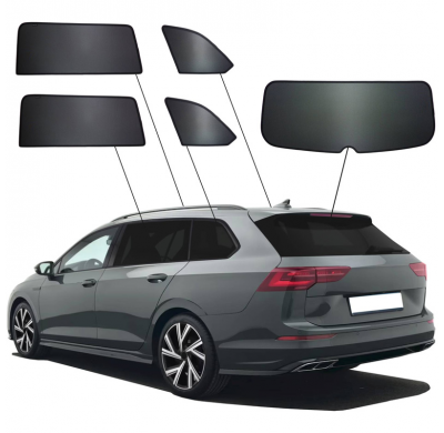 Juego de cortinillas Sunclip apto para Volkswagen Golf VIII Variant 2020-