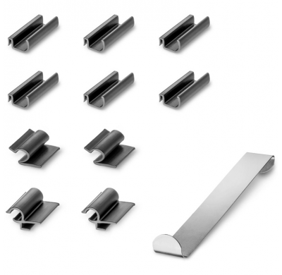 Juego de cortinillas Sunclip adecuado para Volkswagen Golf VIII (CD1) HB 5 puertas 2020-