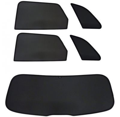 Juego de cortinillas Sunclip, valido para Audi Q5 (año fiscal) 2017-2025 (excepto Sportback)