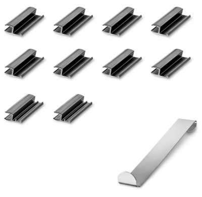 Juego de cortinillas Sunclip, valido para Audi Q5 (año fiscal) 2017-2025 (excepto Sportback)