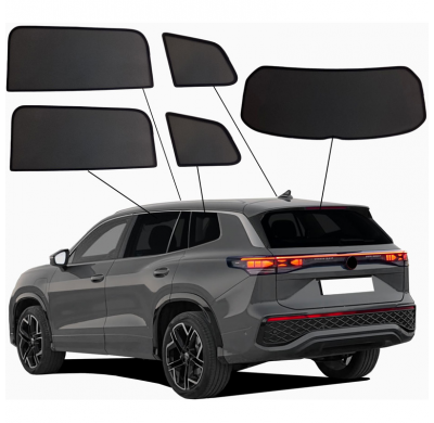 Juego de cortinillas Sunclip apto para Volkswagen Tayron (R41) 2024-