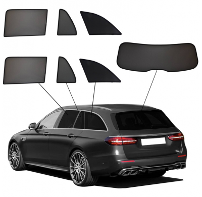 Juego de cortinillas Sunclip adecuado para Mercedes Clase E S213 Kombi 2016-