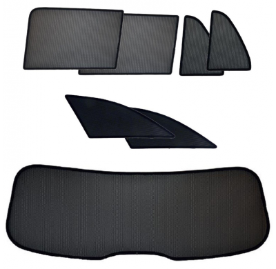 Juego de cortinillas Sunclip adecuado para Mercedes Clase E S213 Kombi 2016-