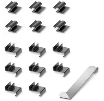 Juego de cortinillas Sunclip apto para Mercedes Clase V W447 (batalla larga) Facelift 2024- sin ventanas emergentes