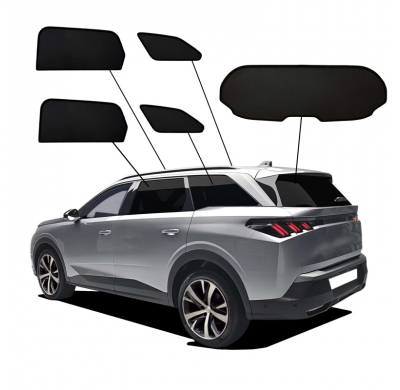 Juego de cortinillas Sunclip apto para Peugeot 5008 III 2024-