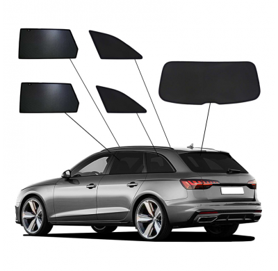 Juego de cortinillas Sunclip apto para Audi A4 (B8) Avant 2015-2024
