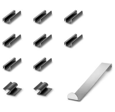 Juego de cortinillas Sunclip apto para Volkswagen Up! y Seat Mii y Skoda Citigo 5 puertas 2011-