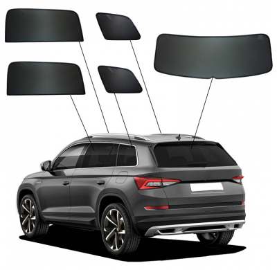 Juego de cortinillas Sunclip apto para Skoda Kodiaq I 2017-2024