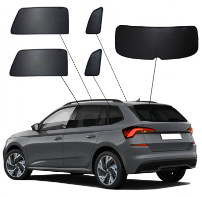 Juego de cortinillas Sunclip apto para Skoda Kamiq (NW) 2019-2024