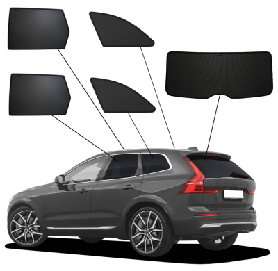 Juego de cortinillas Sunclip apto para Volvo XC60 II 2017-