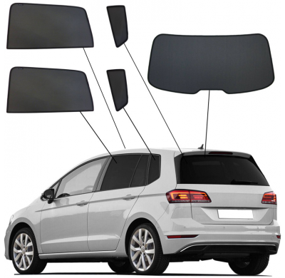 Juego de cortinillas Sunclip valido para Volkswagen Golf Sportsvan 2014-2020