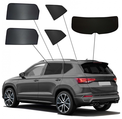 Juego de cortinillas Sunclip apto para Seat/Cupra Ateca (KH7) 2016-