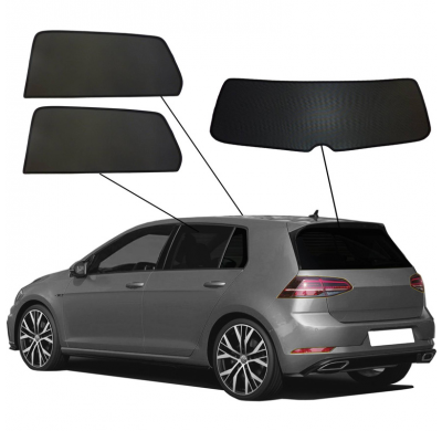 Juego de cortinillas Sunclip valido para Volkswagen Golf VII HB 5 puertas 2012-2019