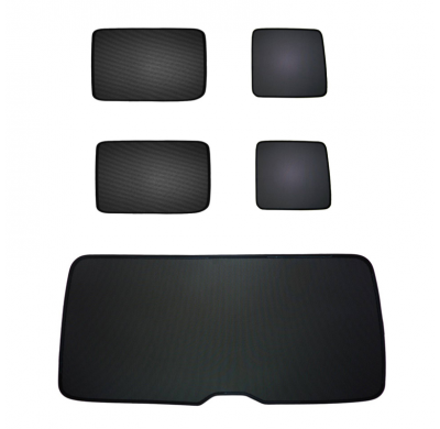 Juego de cortinillas Sunclip para Volkswagen Caddy IV Variant de 5 puertas (2015-2020, con portón trasero)