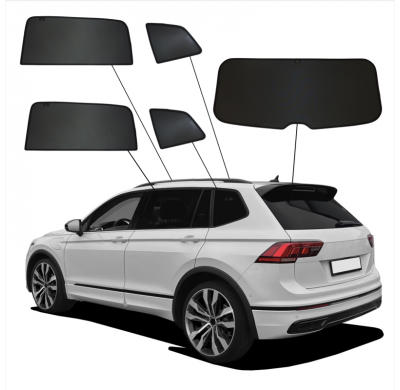 Juego de cortinillas Sunclip valido para Volkswagen Tiguan Allspace (BW2) 2017-2024
