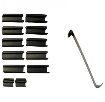 Juego de cortinillas Sunclip valido para Volkswagen Tiguan Allspace (BW2) 2017-2024