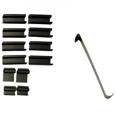 Juego de cortinillas Sunclip adecuado para Skoda Karoq (NU) 2017-