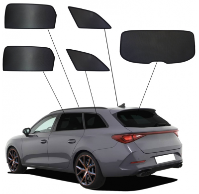 Juego de cortinillas Sunclip apto para Seat/Cupra Leon IV ST Sportstourer 2020-