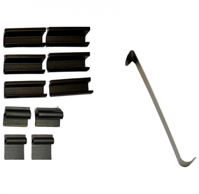 Juego de cortinillas Sunclip adecuado para Skoda Fabia IV (PJ3) HB 5 puertas 2021-