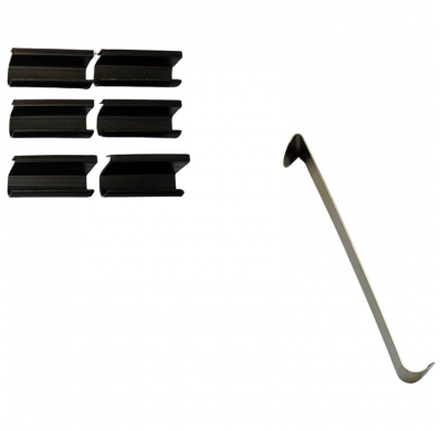 Juego de cortinillas Sunclip valido para Dacia Spring EV 2021-2024