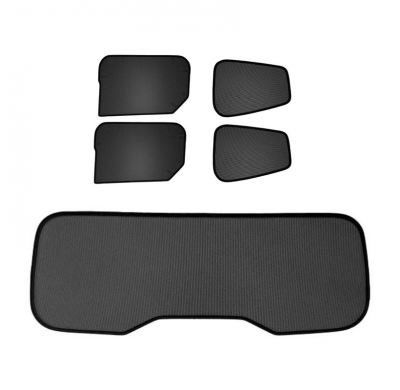 Juego de cortinillas Sunclip apto para Renault Kangoo III MPV 2021- y Mercedes Citan Tourer/T-Class/EQT 2021- y Nissan Townstar